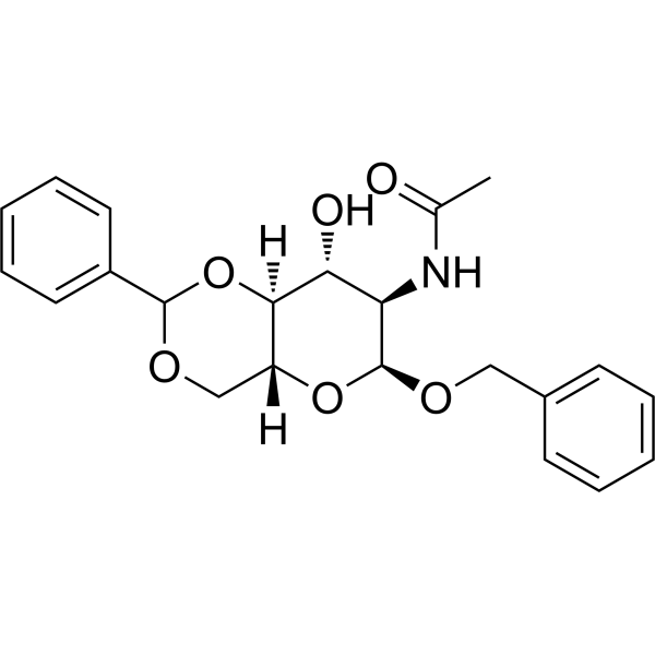 Phenylmethyl 2-(acetylamino)-2-deoxy-4,6-O-(phenylmethylene)-α-D-glucopyranoside 13343-63-0